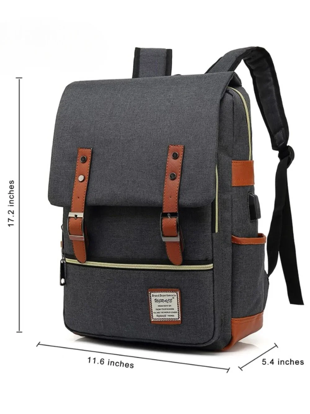 Men's/Women's Laptop Backpack with USB Charging Port